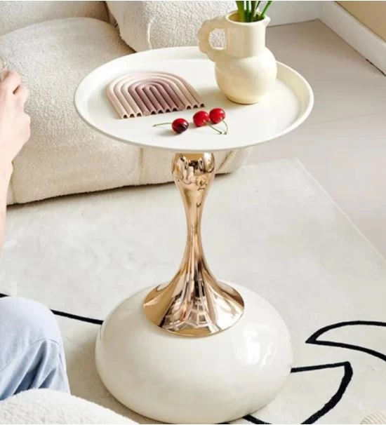 Small Waist Style Family Living Room Bedroom Small Coffee Table Side Table Simpl